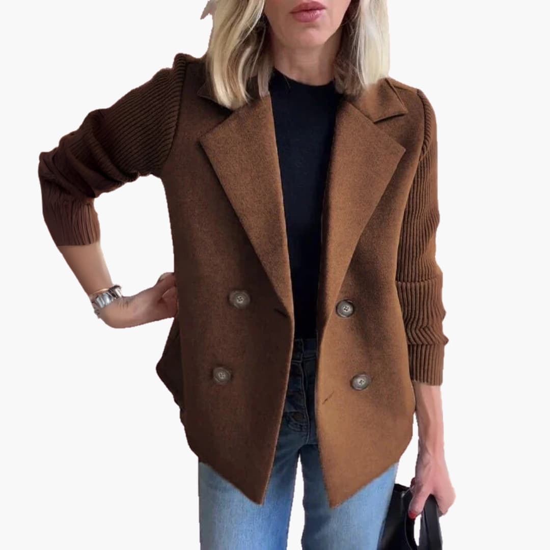 Blazer Femme avec Fermeture à Boutons