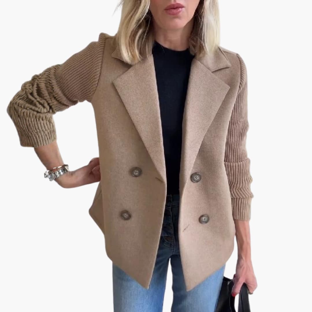 Blazer Femme avec Fermeture à Boutons