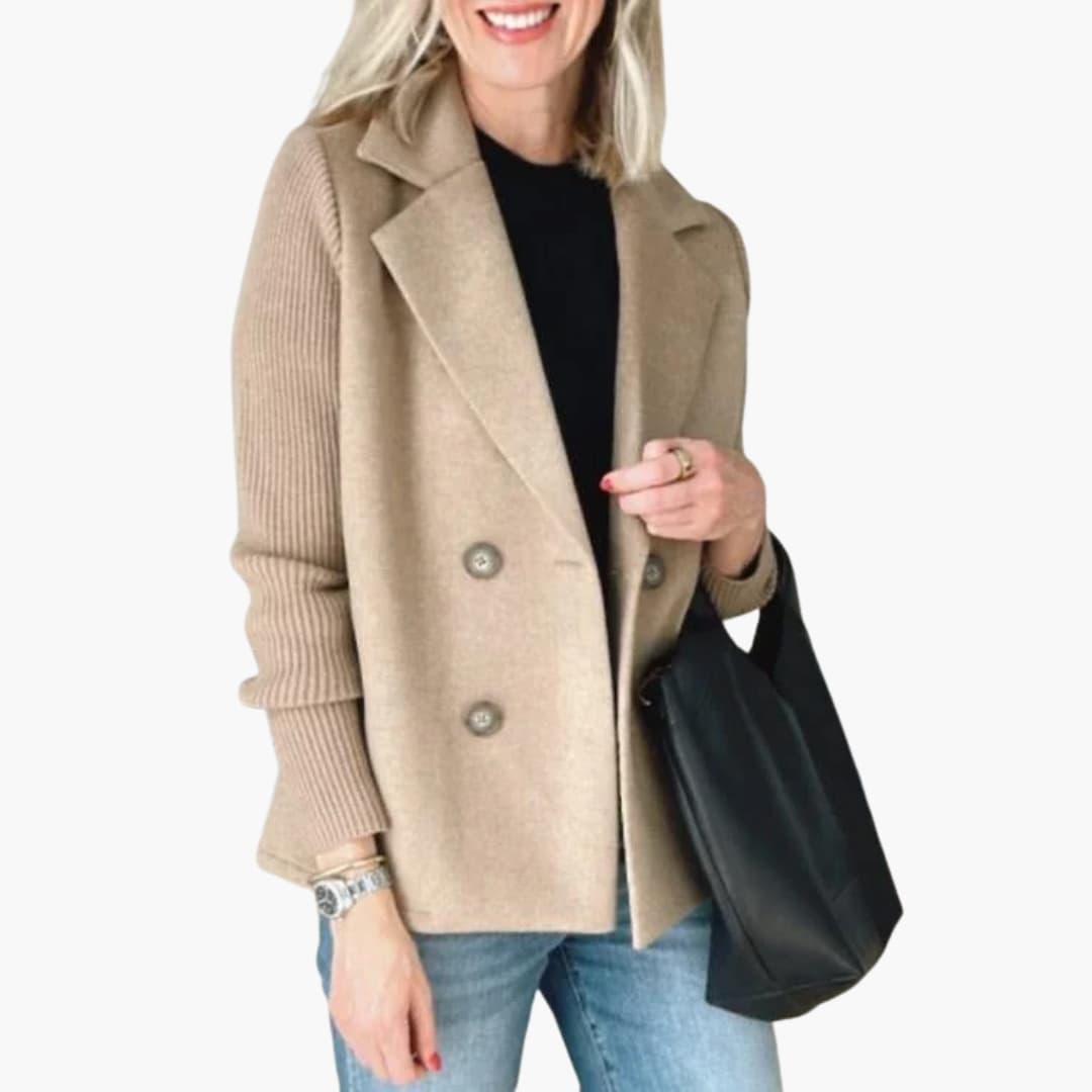 Blazer Femme avec Fermeture à Boutons