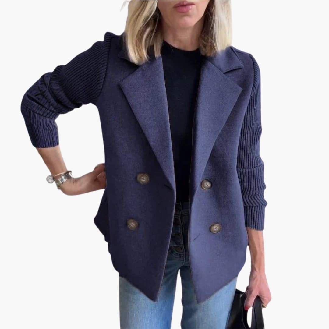 Blazer Femme avec Fermeture à Boutons