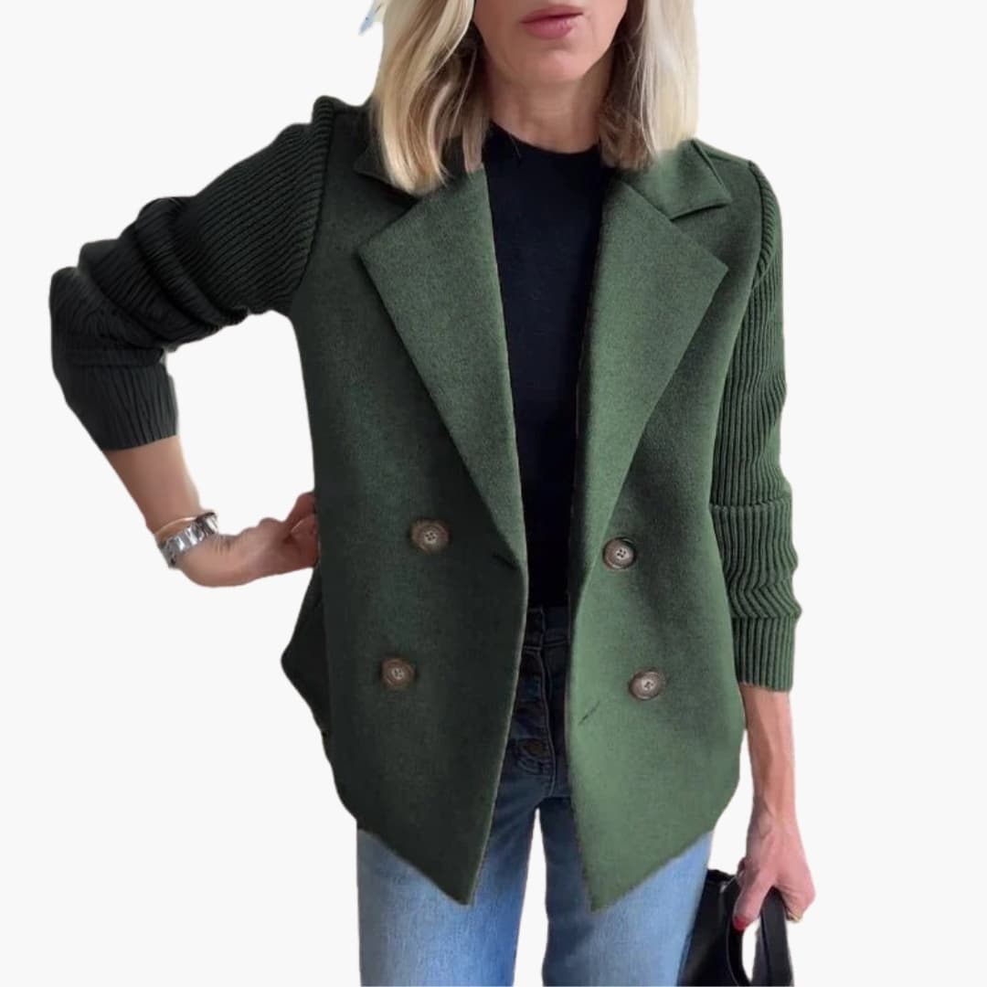 Blazer Femme avec Fermeture à Boutons