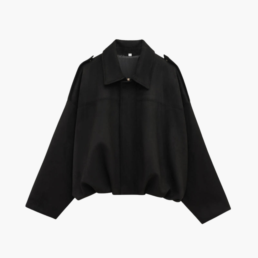 Blouson Bombardier Femme à Coupe Ample