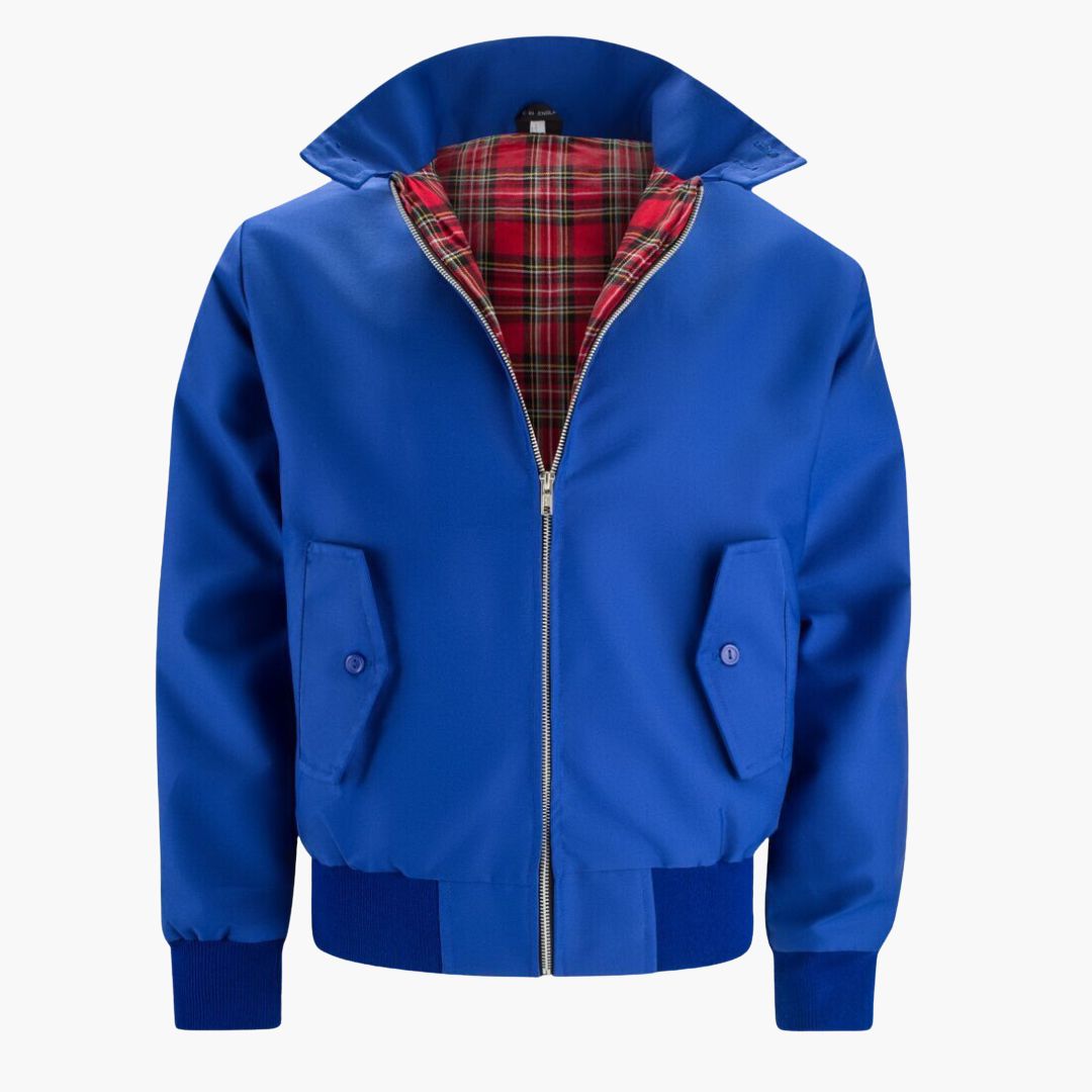 Blouson Bomber Homme avec Ourlet Côtelé