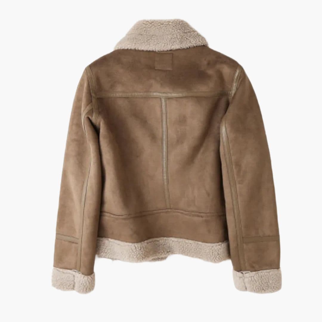 Blouson aviateur femme avec fermeture zippée