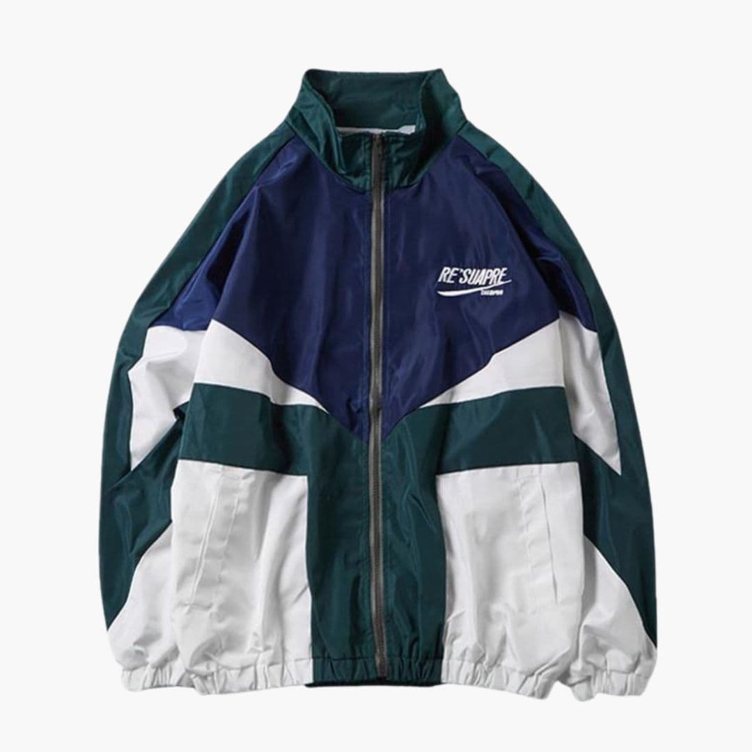 Blouson bomber homme avec devant brodé