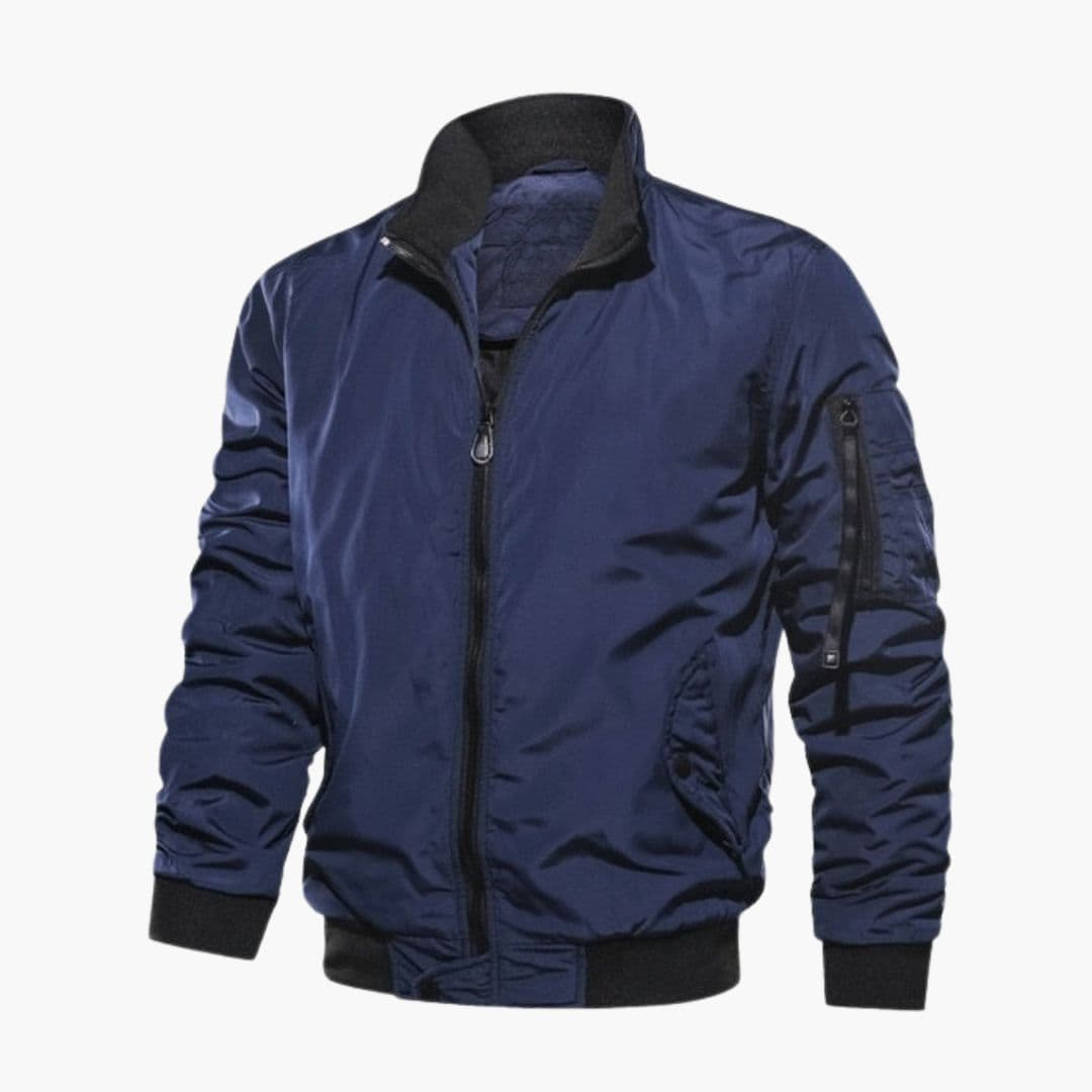 Bomber Homme à Fermeture Zippée
