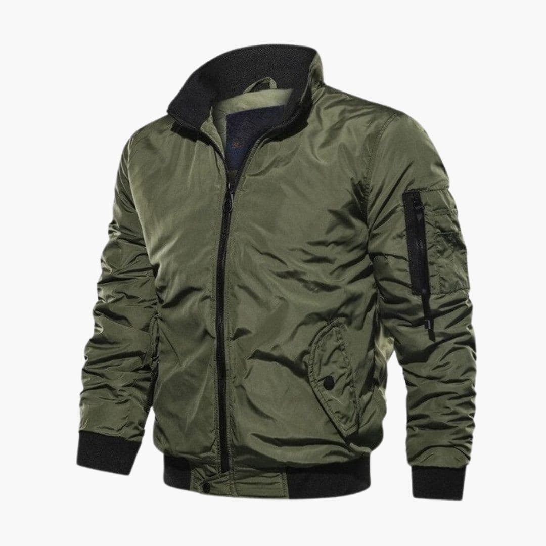 Bomber Homme à Fermeture Zippée