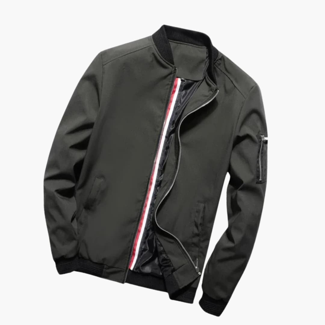 Bomber Homme avec Fermeture Zippée