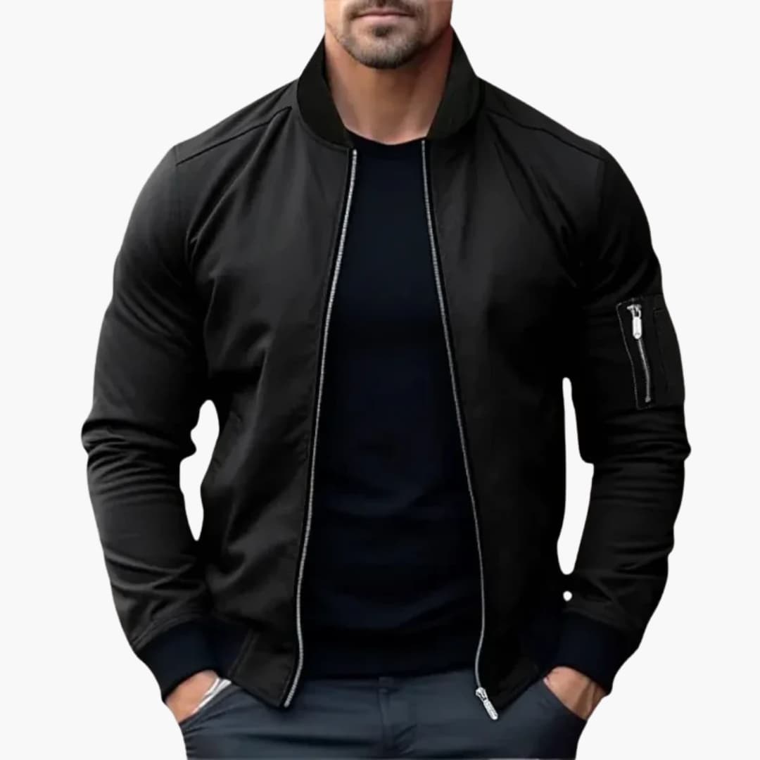 Bomber Homme avec Fermeture Zippée