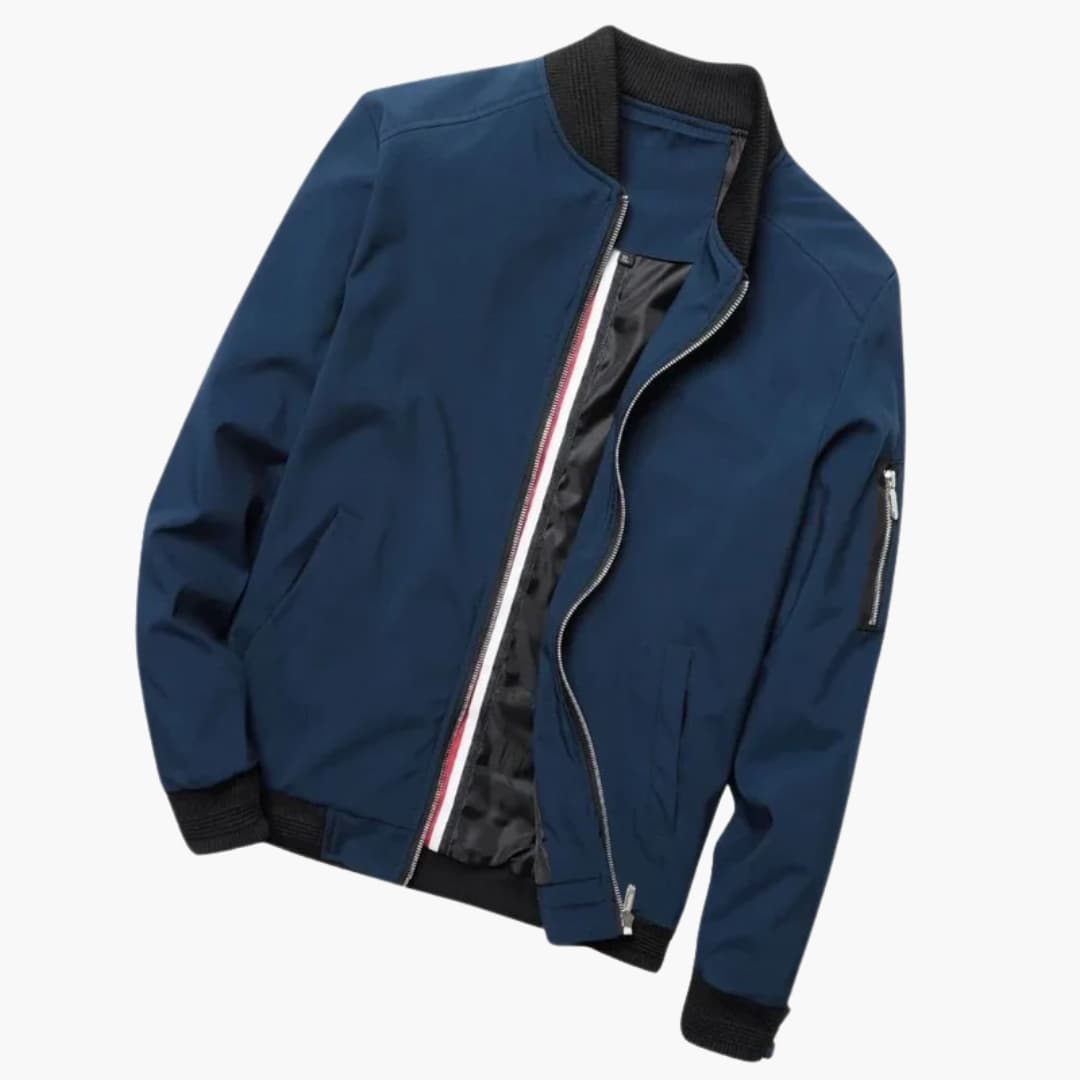 Bomber Homme avec Fermeture Zippée