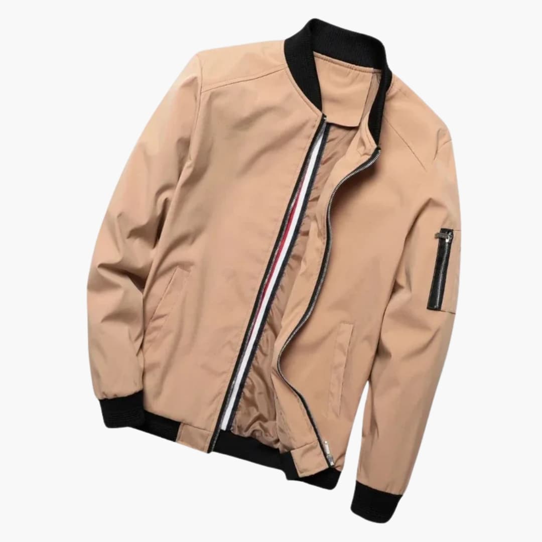 Bomber Homme avec Fermeture Zippée
