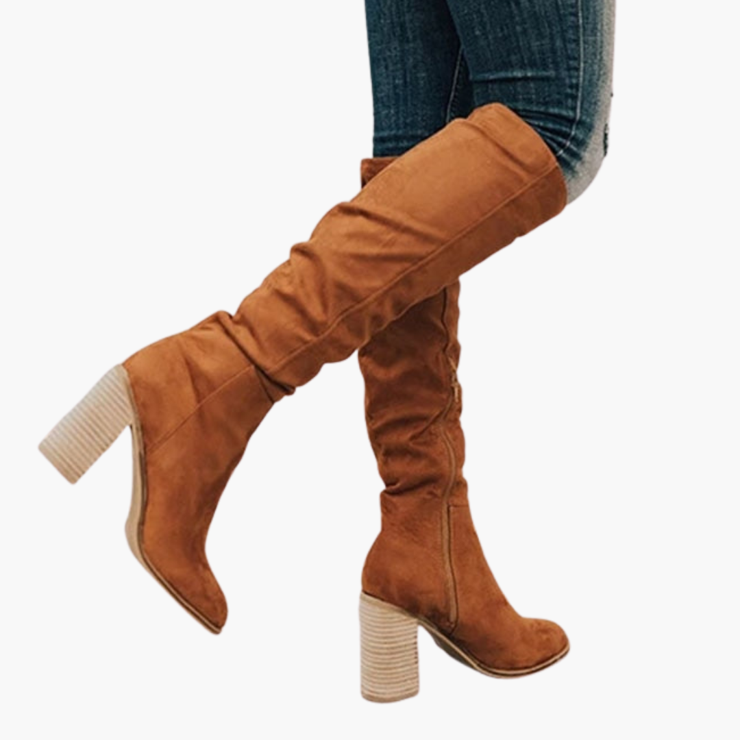 Bottes à talons hauts pour femme