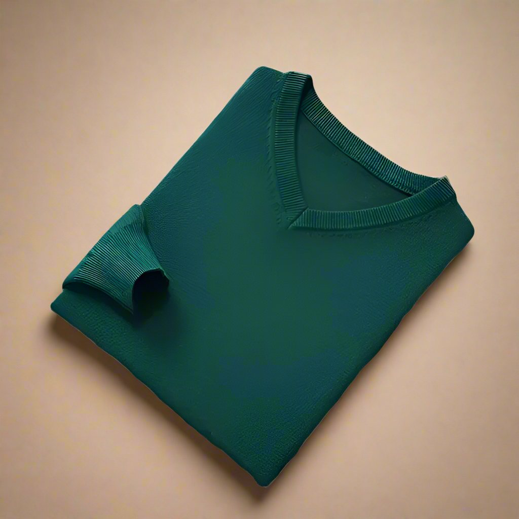 Novant Pull col V | Pull business casual élégant à col V pour hommes