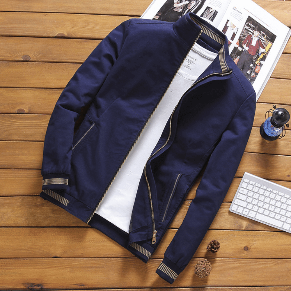 Veste homme légère | Coupe ajustée respirante | Style polyvalent pour ville et sorties