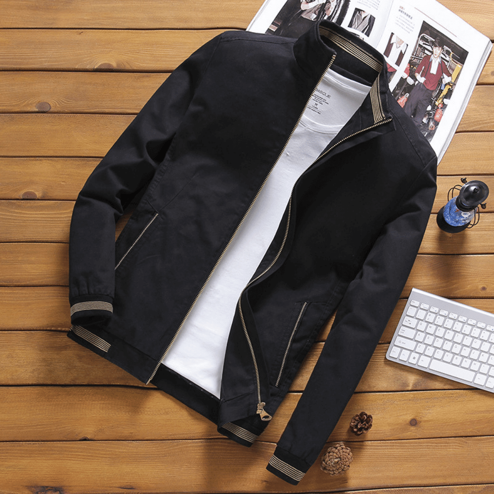 Veste homme légère | Coupe ajustée respirante | Style polyvalent pour ville et sorties