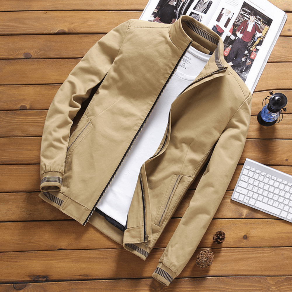Veste homme légère | Coupe ajustée respirante | Style polyvalent pour ville et sorties