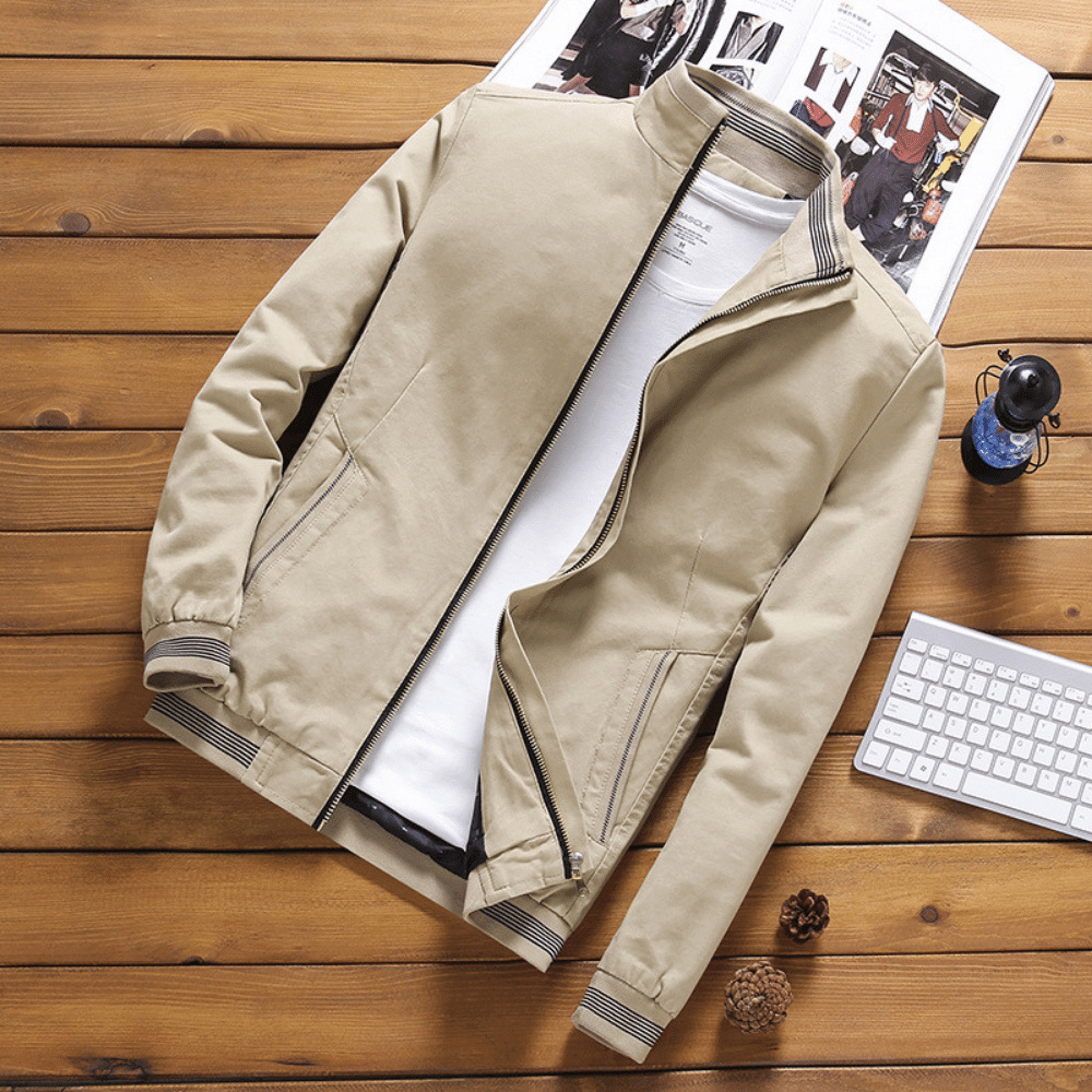 Veste homme légère | Coupe ajustée respirante | Style polyvalent pour ville et sorties
