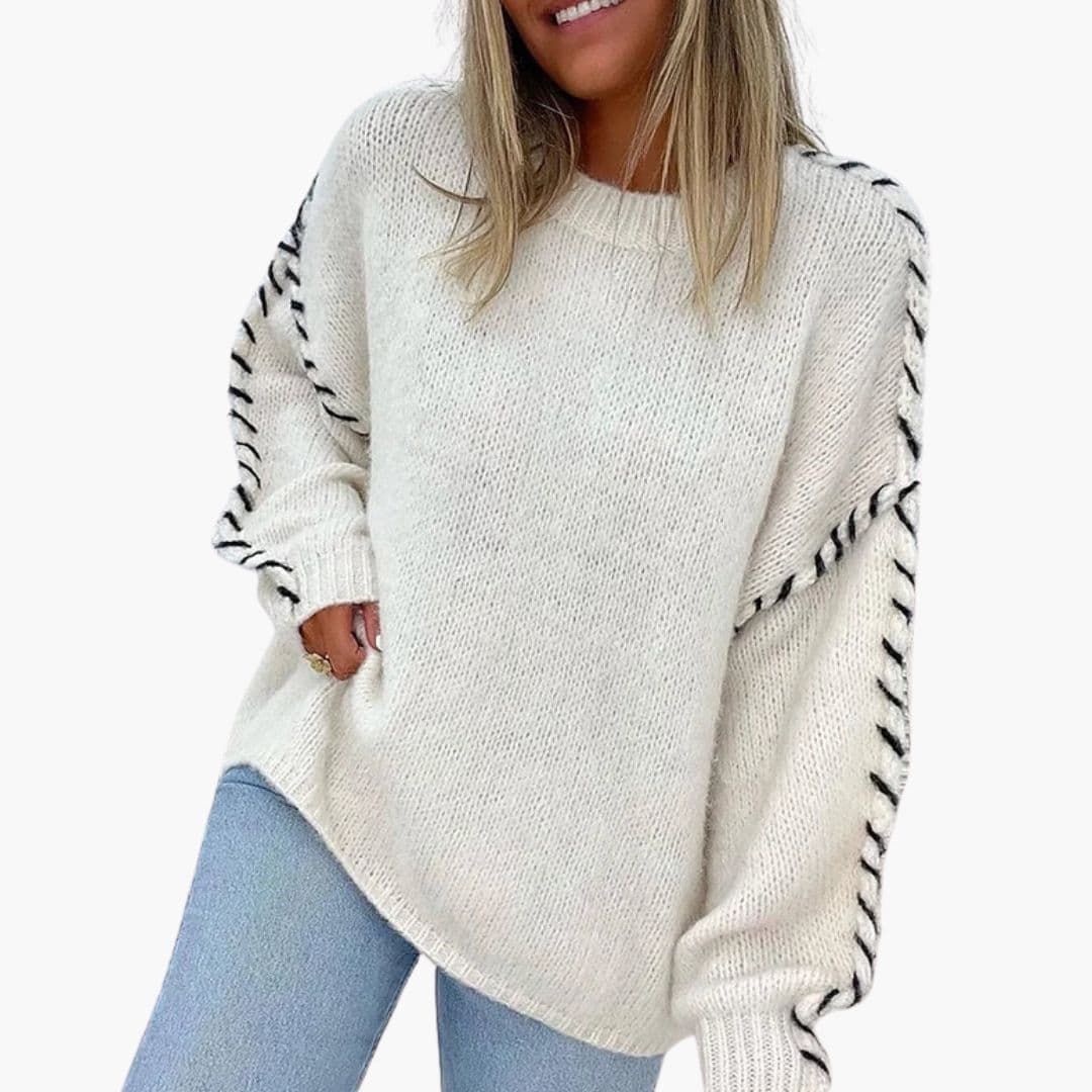 Cardigan Femme Col Rond avec manches longues