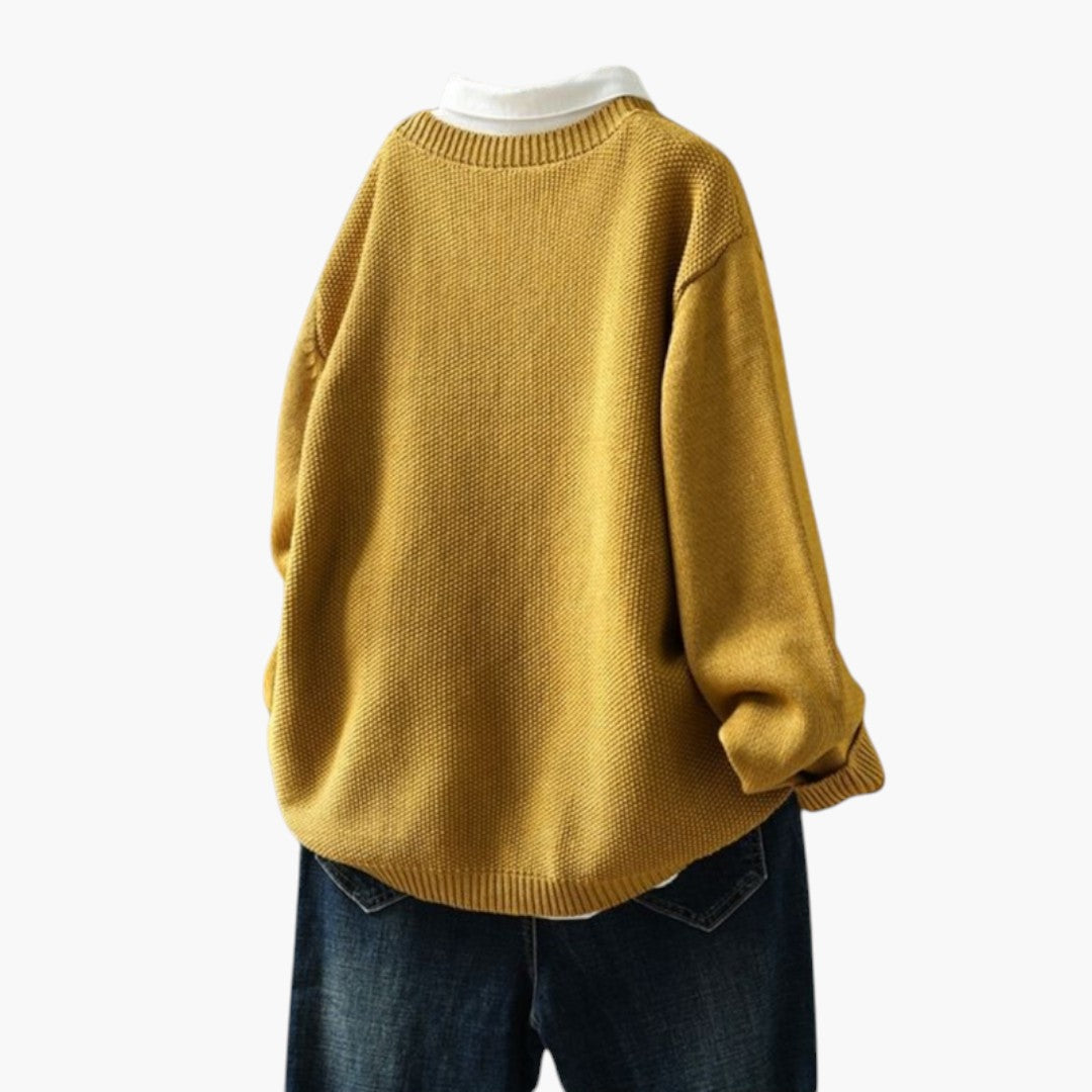 Women's Cardigan with Buttons and Chest Pocket