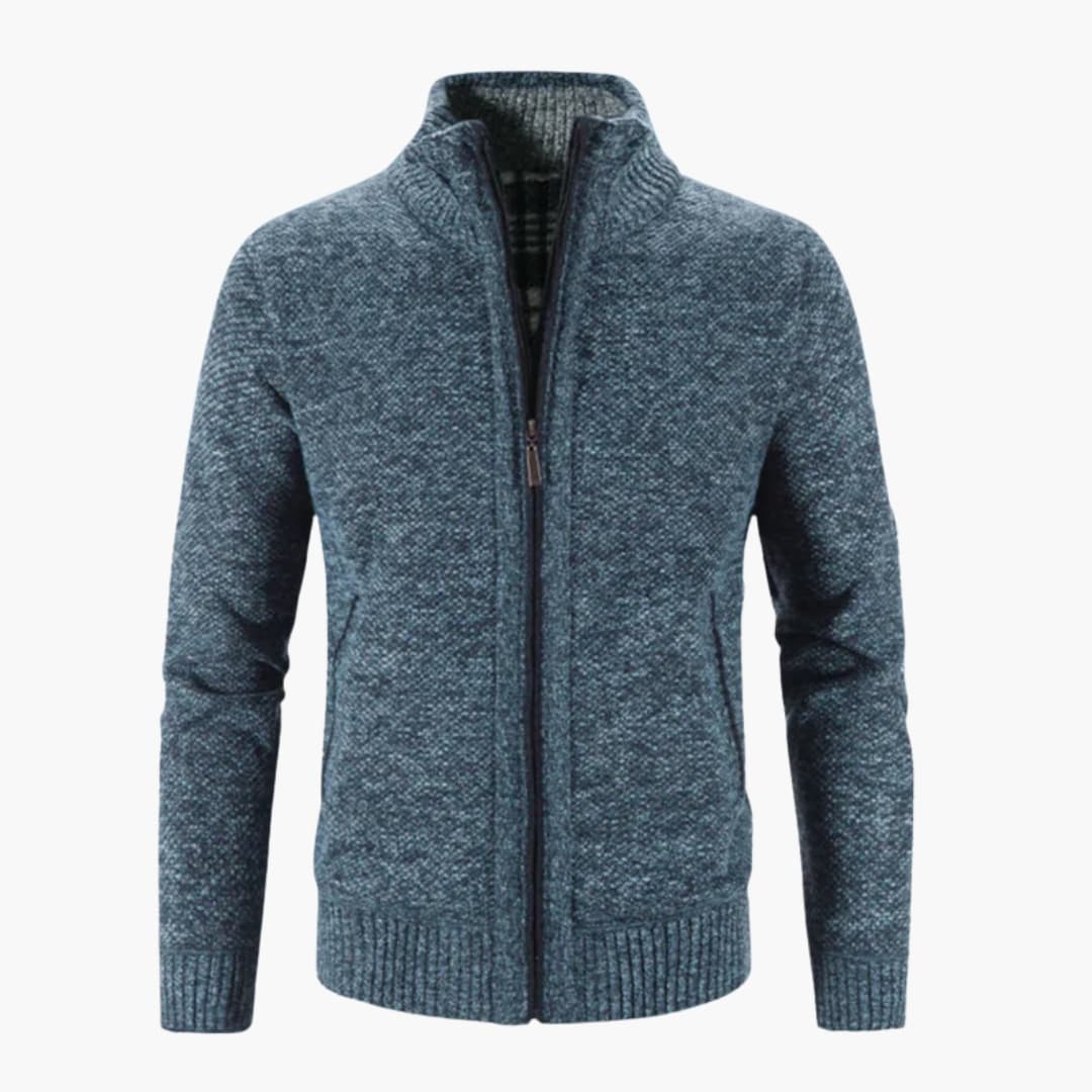 Cardigan Homme avec Fermeture Zippée