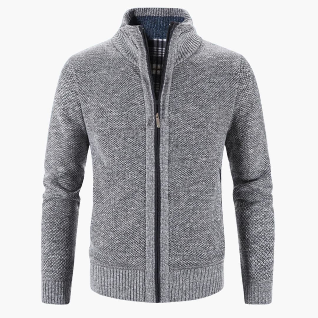 Cardigan Homme avec Fermeture Zippée