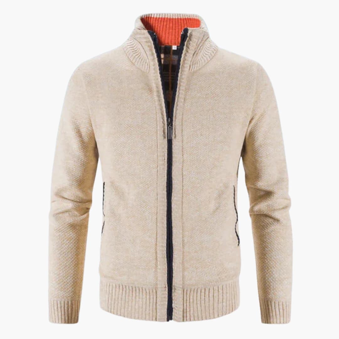 Cardigan Homme avec Fermeture Zippée