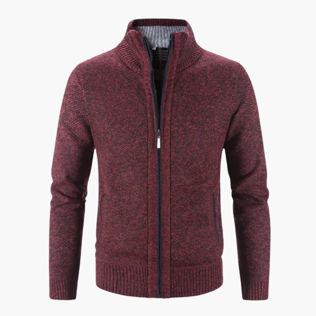 Cardigan Homme avec Fermeture Zippée