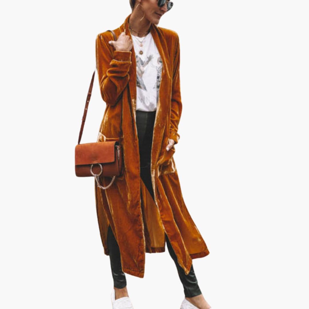 Cardigan femme à ouverture devant