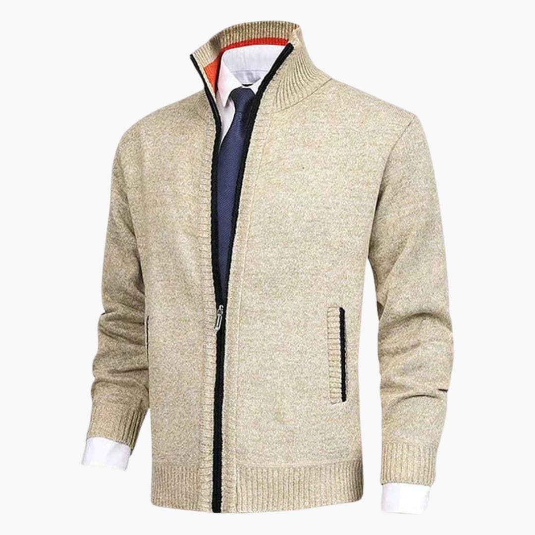 Veste pour homme avec col montant
