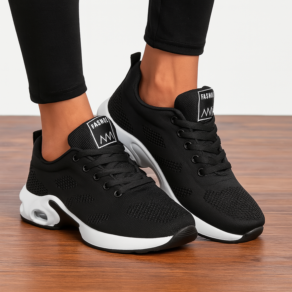 Sneakers femme légères tendance | design respirant avec amorti et stabilité