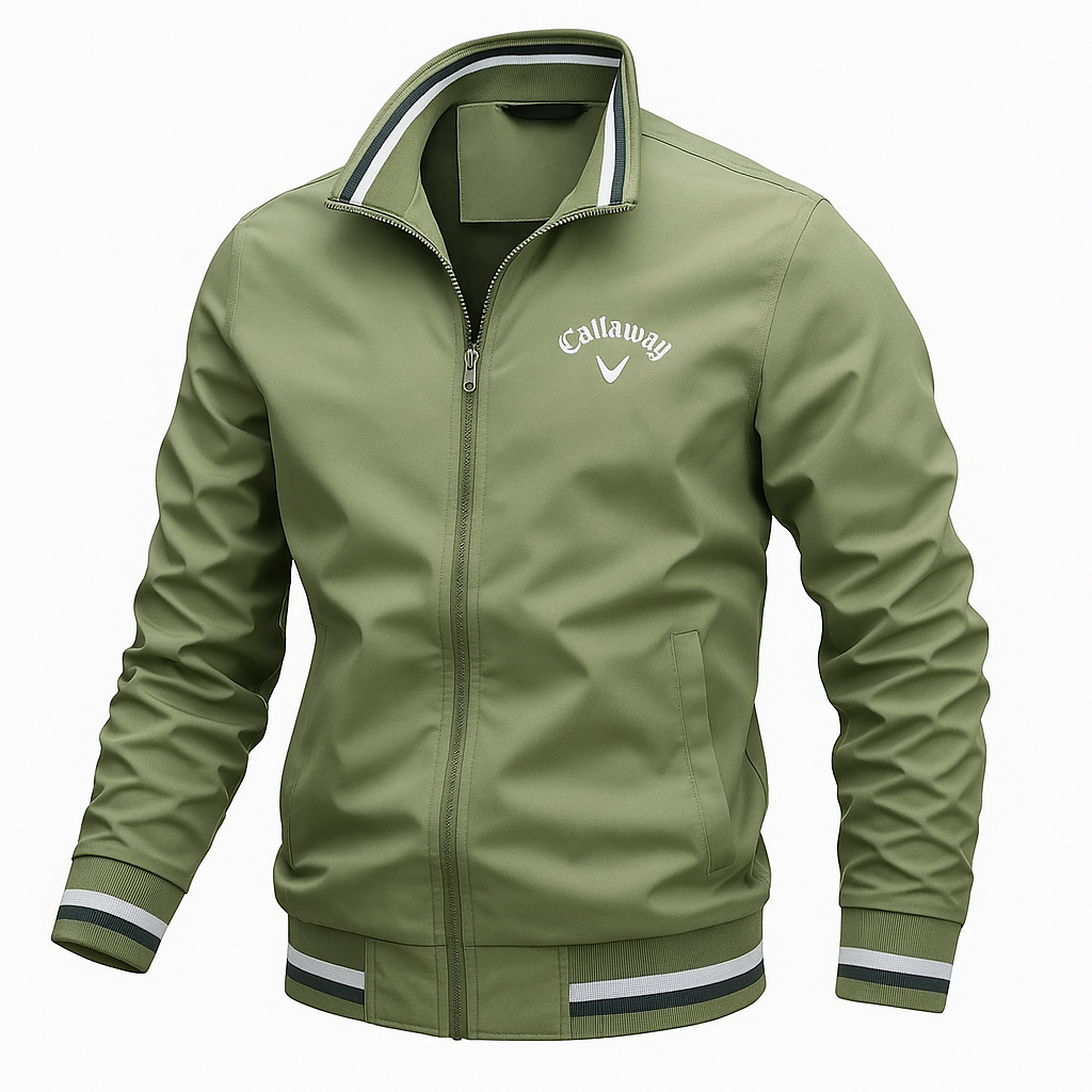 Veste homme Callaway zippée, col montant
