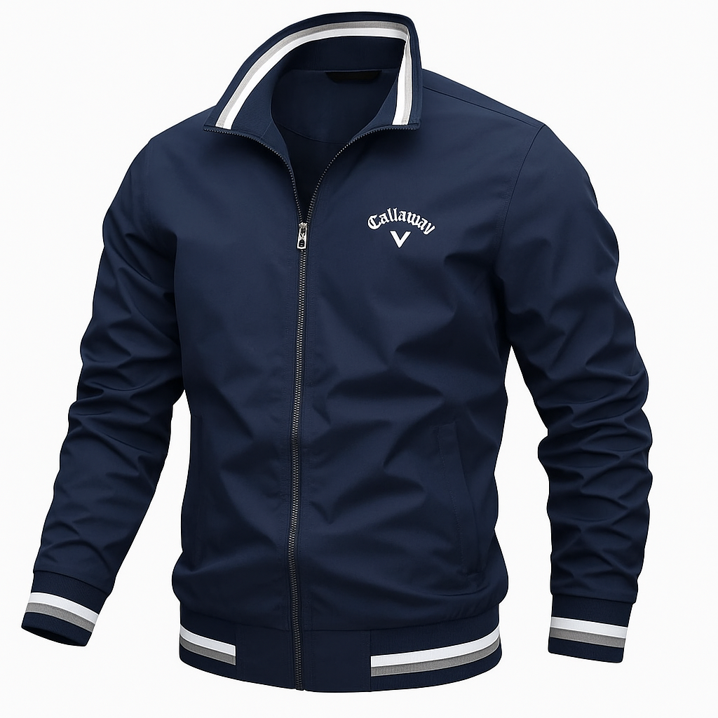Veste homme Callaway zippée, col montant