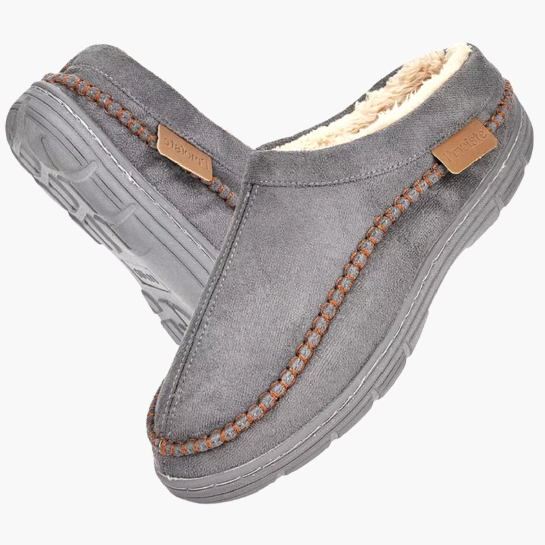 Chaussons homme doublés pour l’intérieur