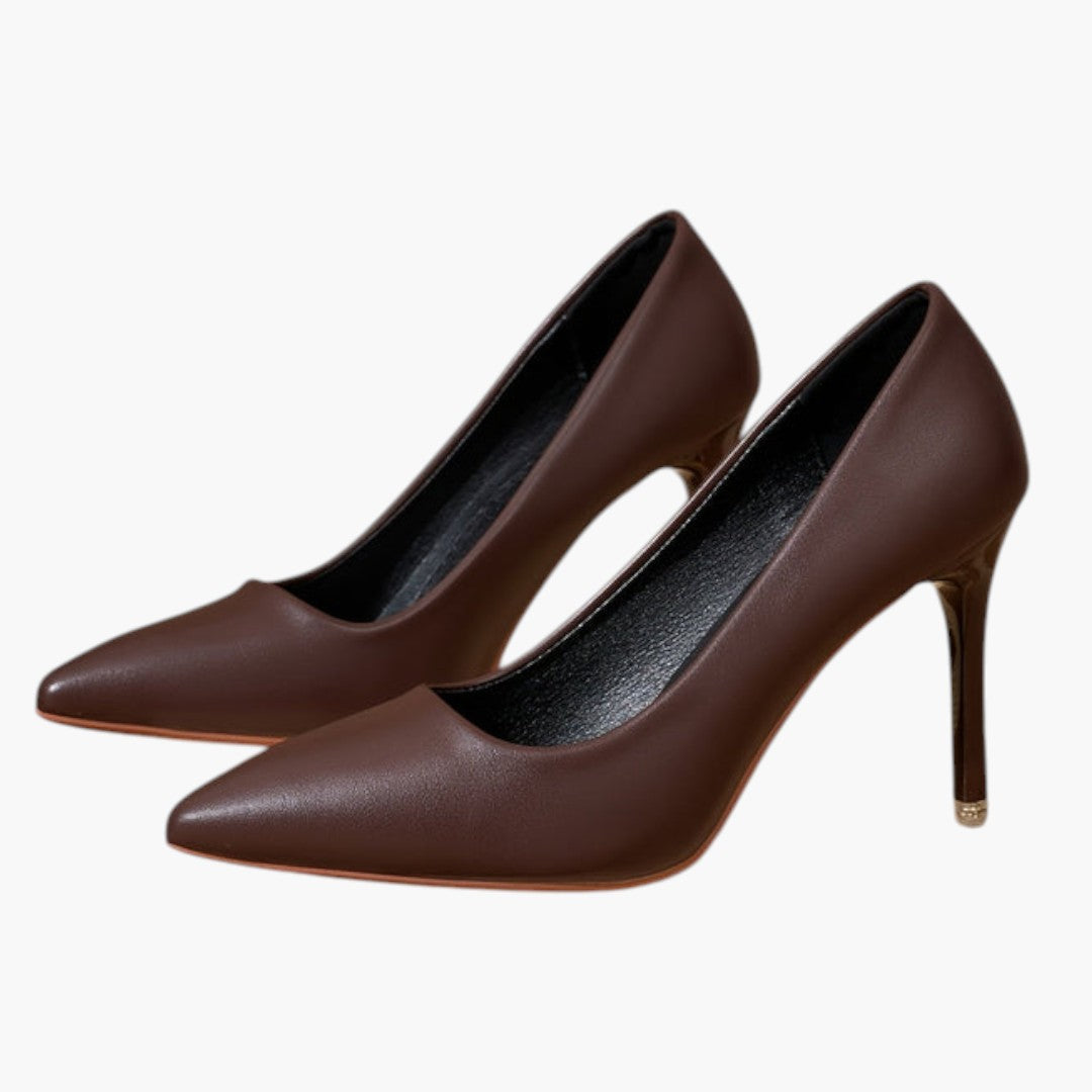 Chaussures Confortable Femme a Talon Stiletto et Bout Pointu