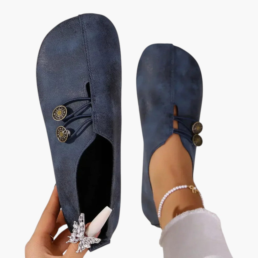 Zapatos de mujer con cierre elástico y suela antideslizante