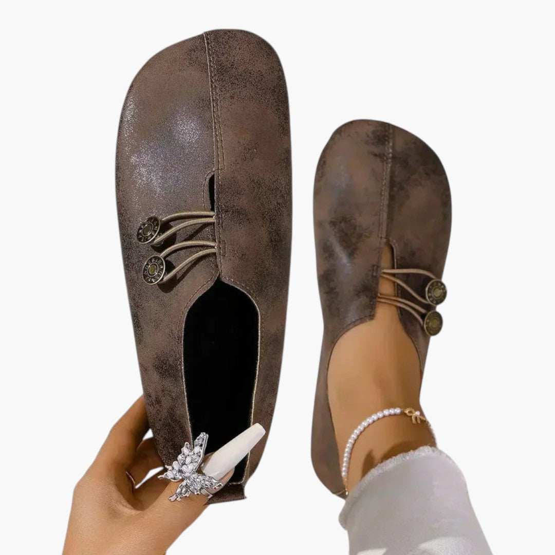 Zapatos de mujer con cierre elástico y suela antideslizante