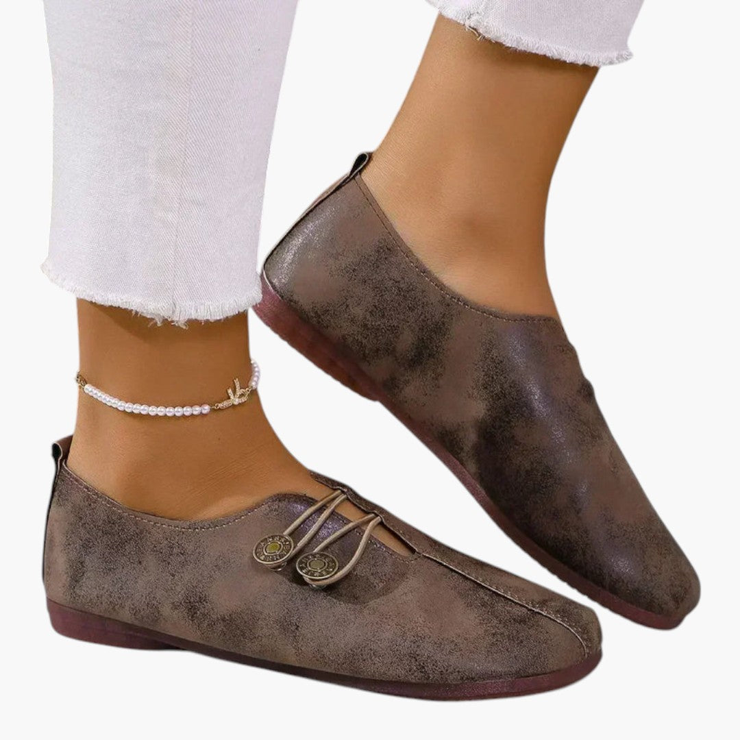 Zapatos de mujer con cierre elástico y suela antideslizante
