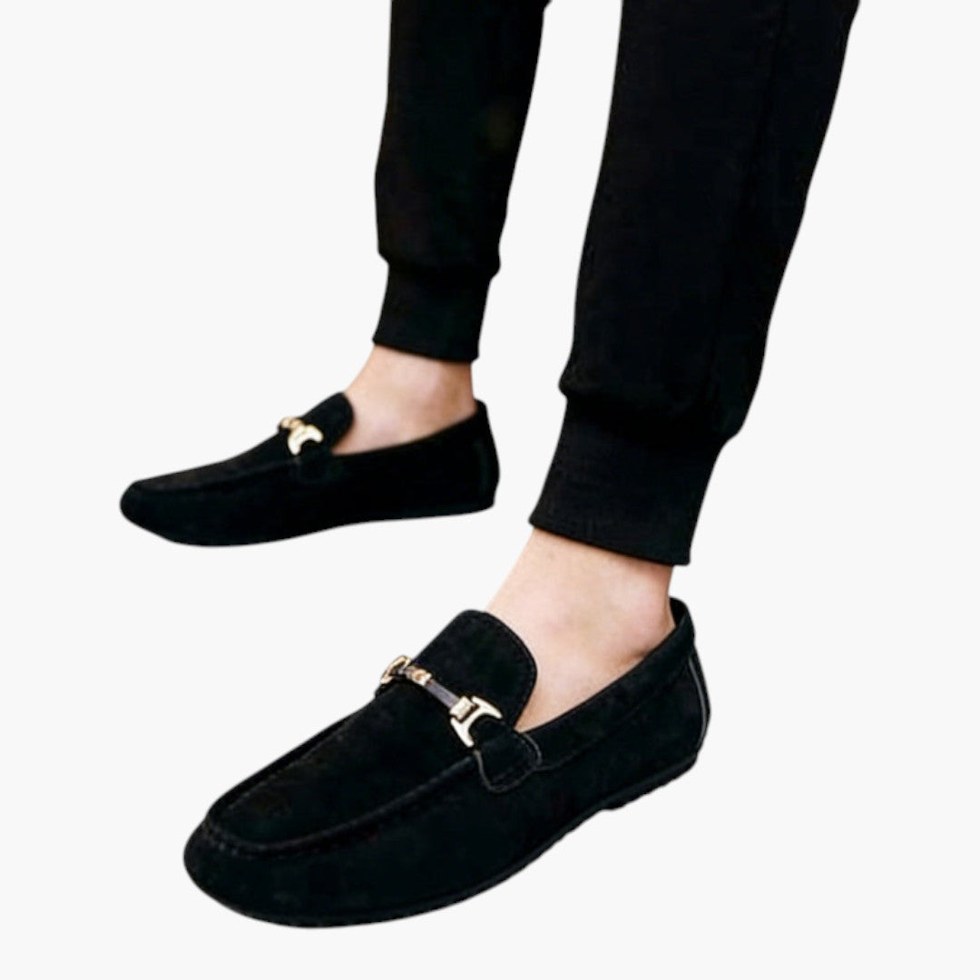 Chaussures Homme Slip On a Bout Pointu et Semelle Caoutchouc