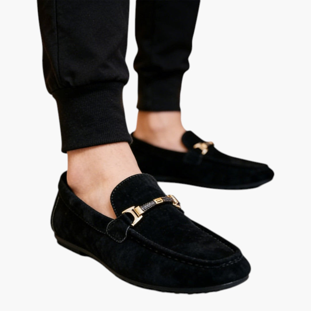Chaussures Homme Slip On a Bout Pointu et Semelle Caoutchouc