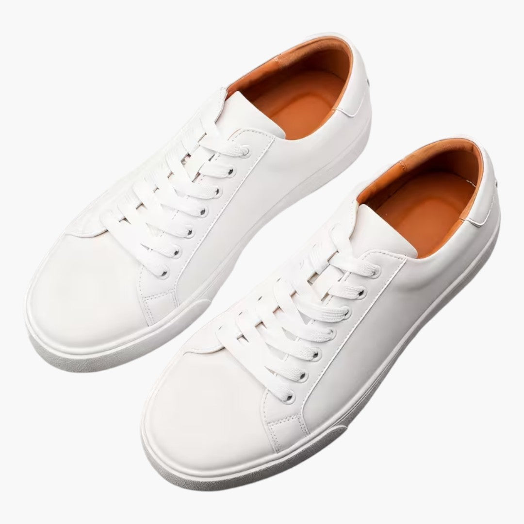 Chaussures Homme Sneakers avec Laçage et Bout Rond