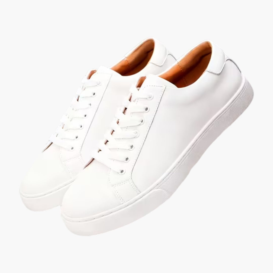 Chaussures Homme Sneakers avec Laçage et Bout Rond