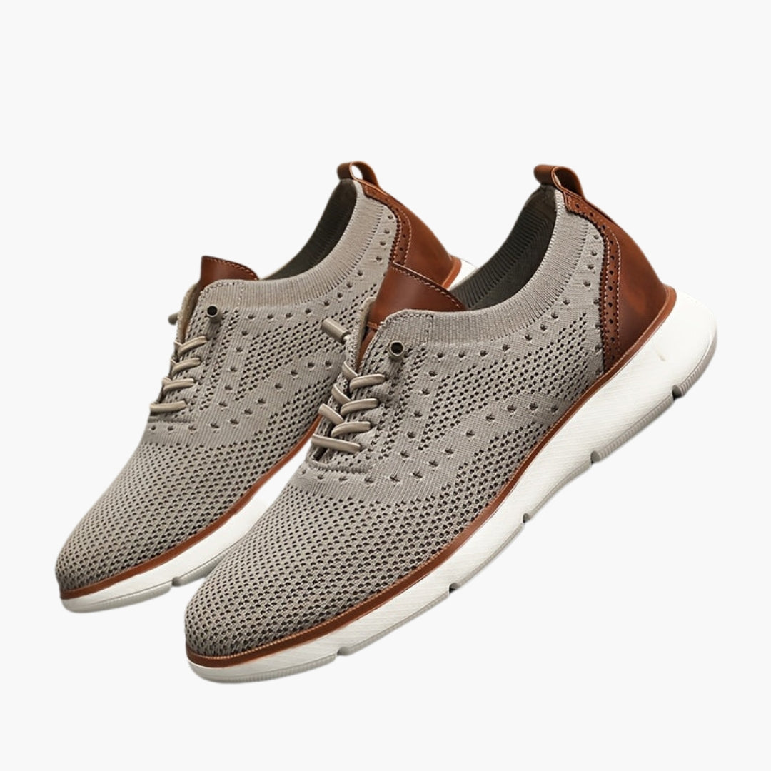 Chaussures Homme Sport Slip On avec Bout Rond et Semelle Caoutchouc