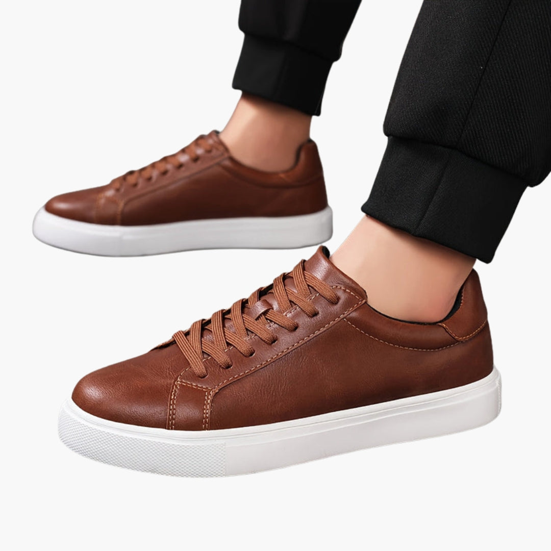 Chaussures Homme à Lacets avec Semelle EVA et Bout Rond