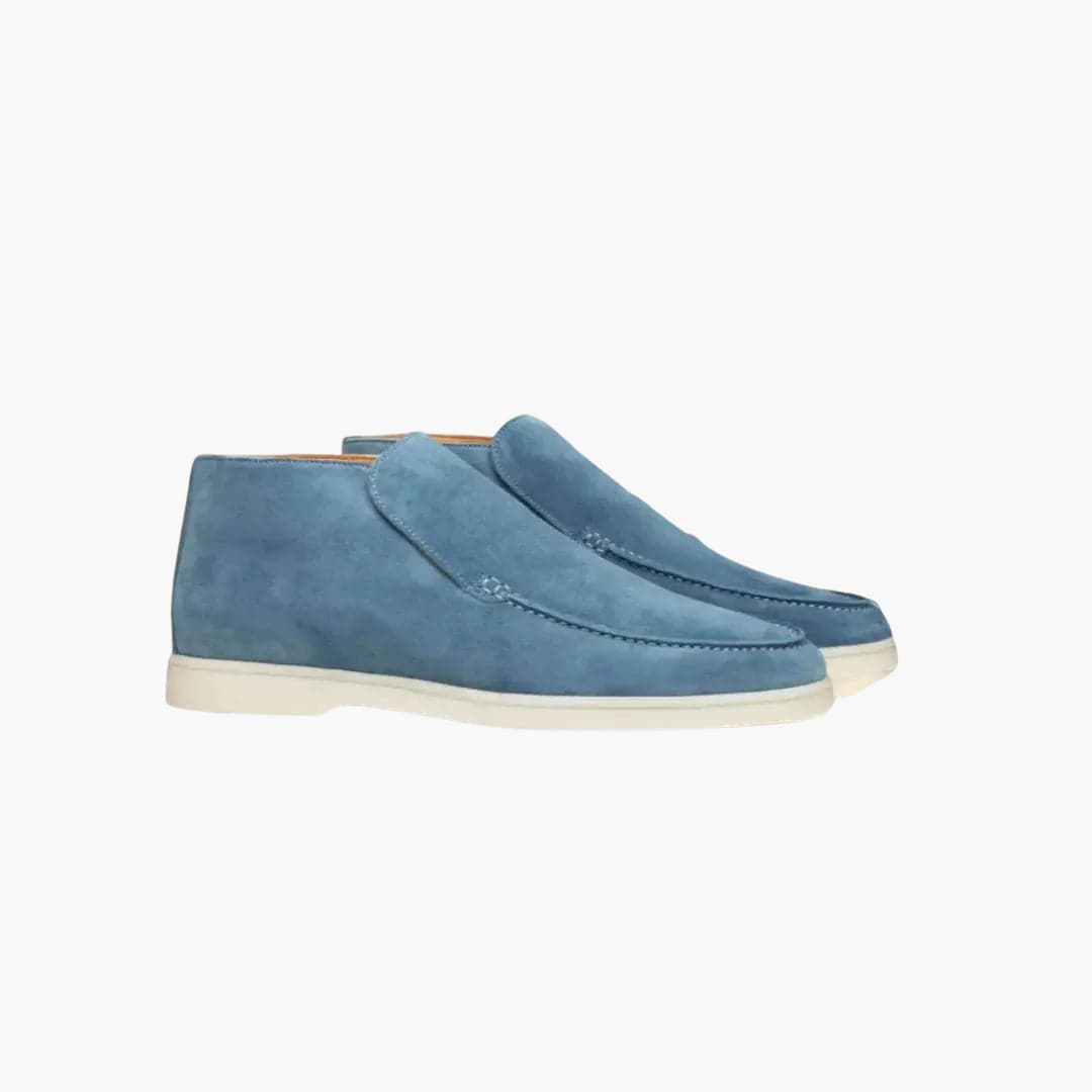 Chaussures Mocassins Homme Slip-On avec Semelle et Couture Mocassin
