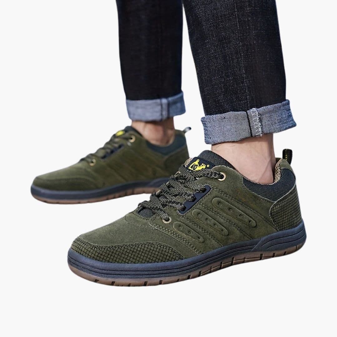 Chaussures Randonnée Homme à Lacets avec Semelle Texturée