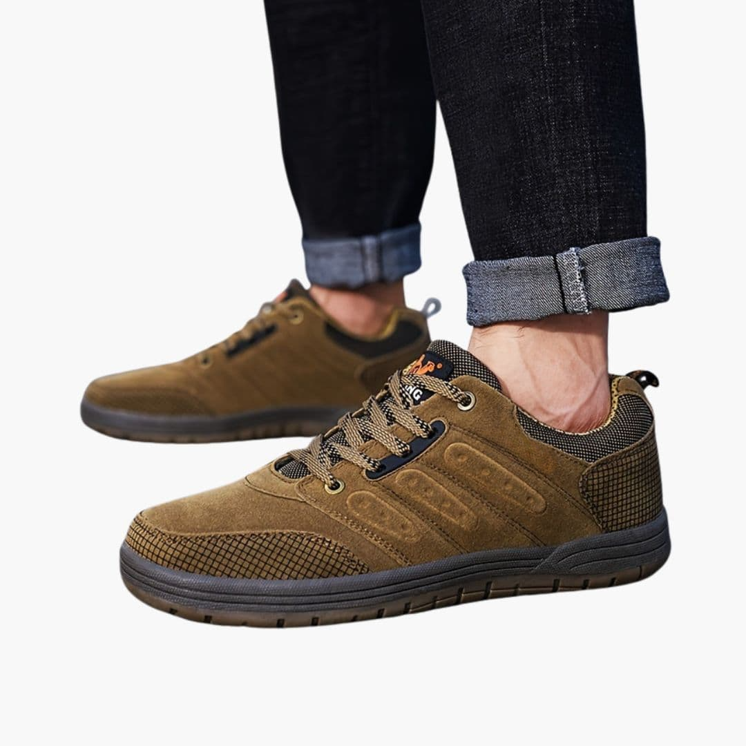 Chaussures Randonnée Homme à Lacets avec Semelle Texturée