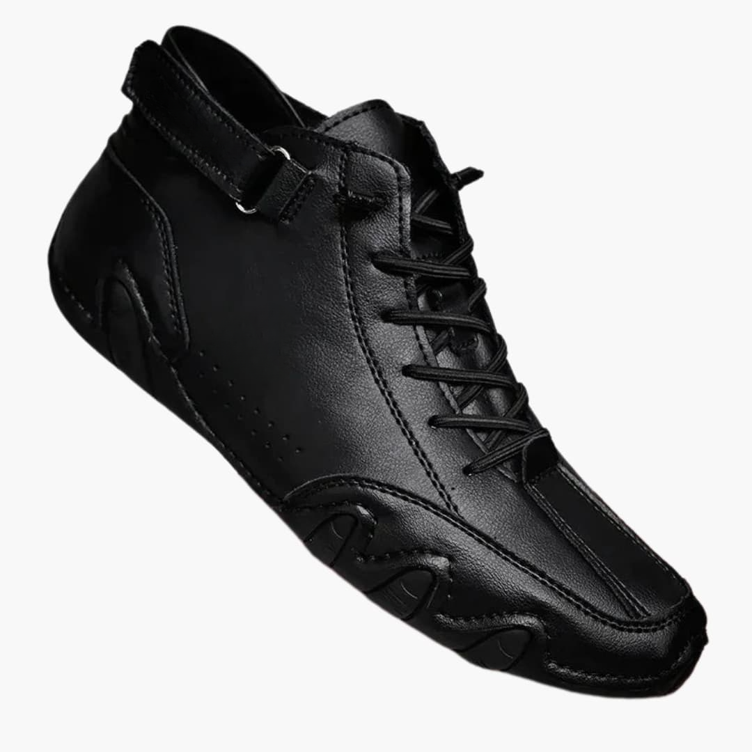 Chaussures Unisexes à Lacets avec Semelle Motif Caoutchouc