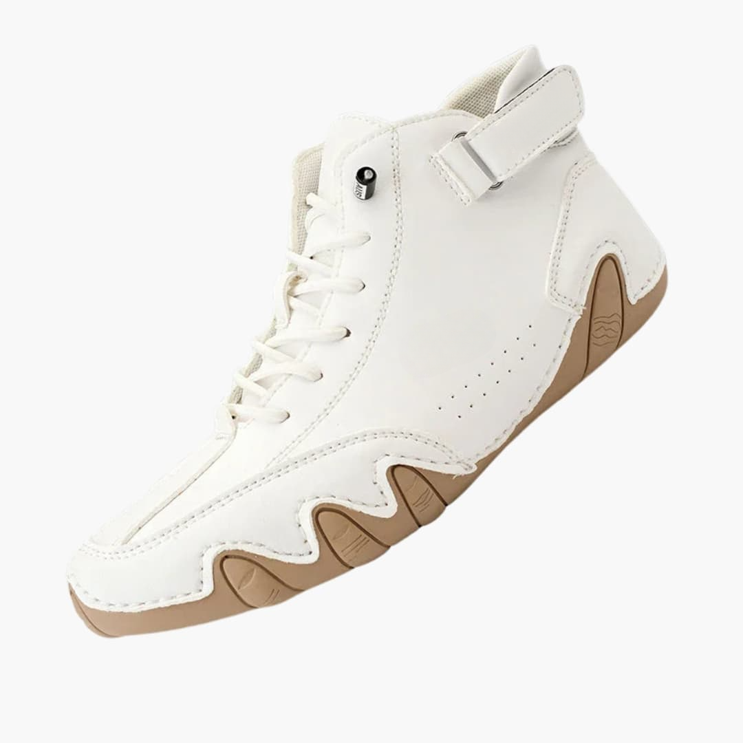 Chaussures Unisexes à Lacets avec Semelle Motif Caoutchouc