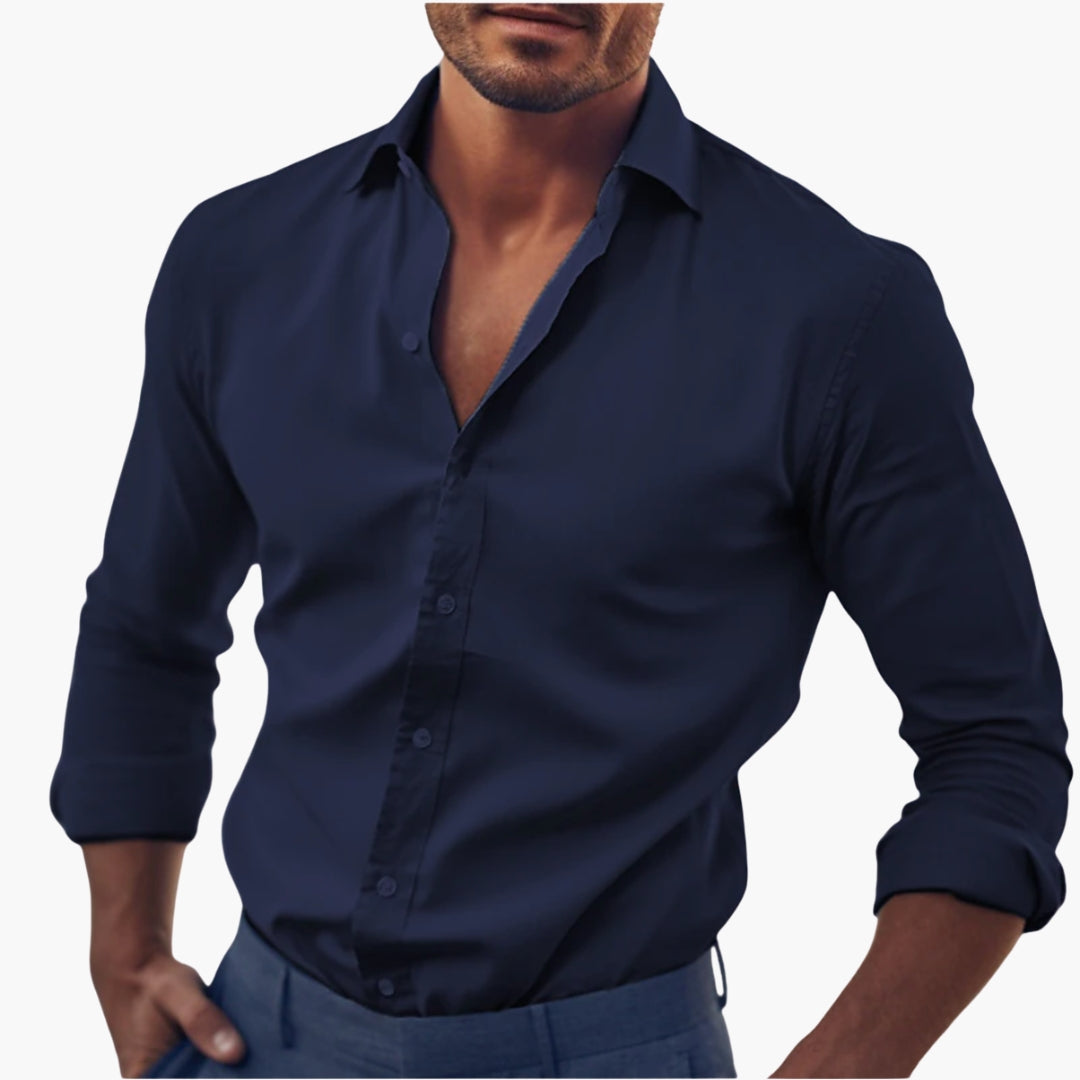 Chemise habillée homme avec col classique