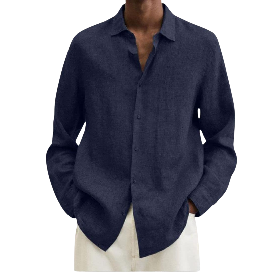 Chemise homme à col classique